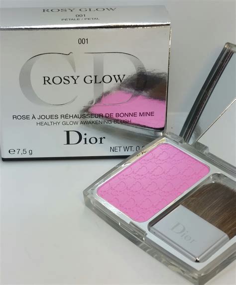 dior rosy glow healthy glow awakening blush in 001 petal|Dior rose blush reviews.